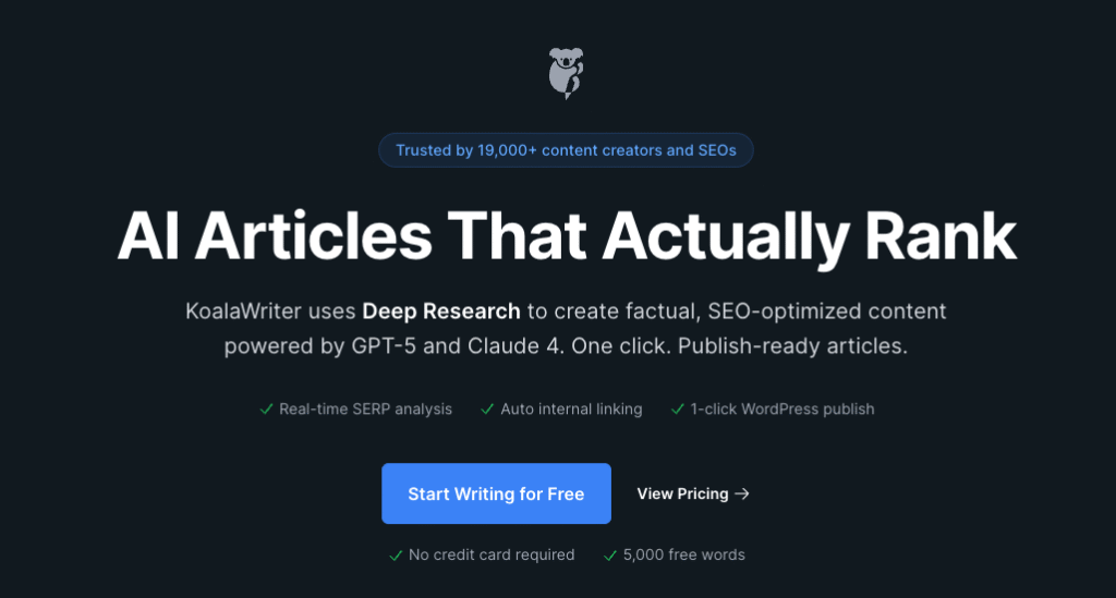 koala writer jasper ai alternative