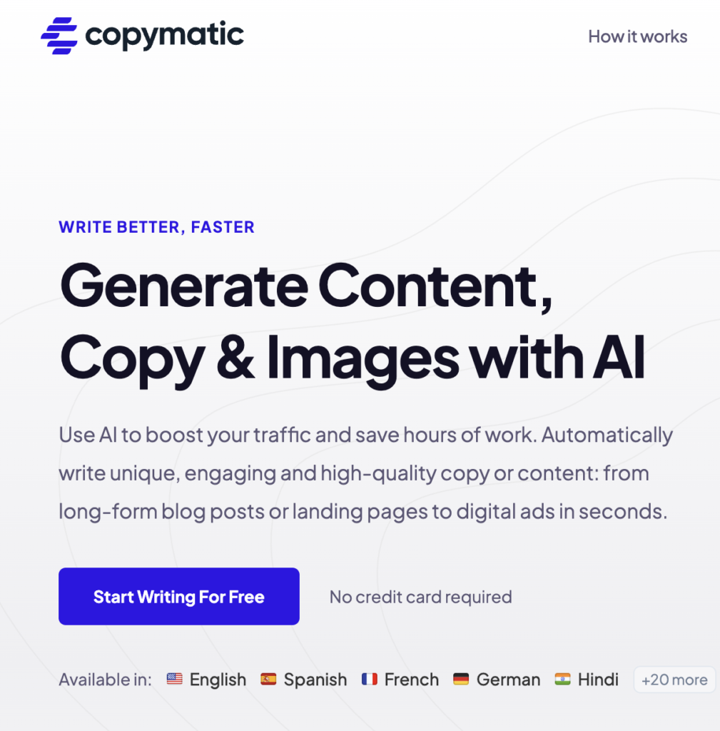 copymatic ai