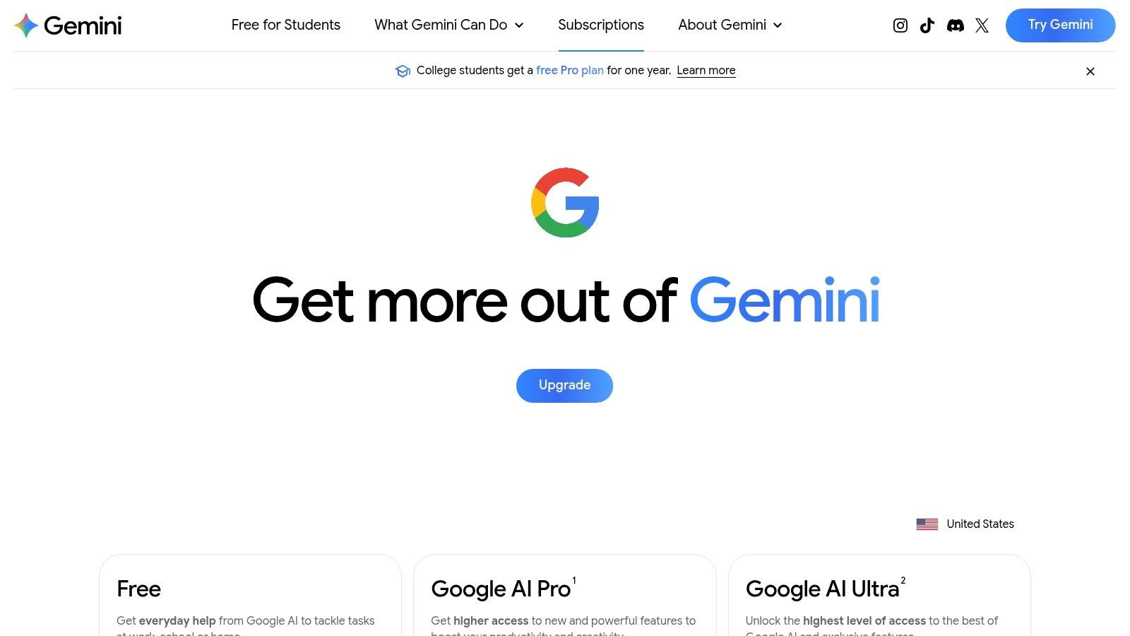 Google AI Pro (Gemini Advanced)