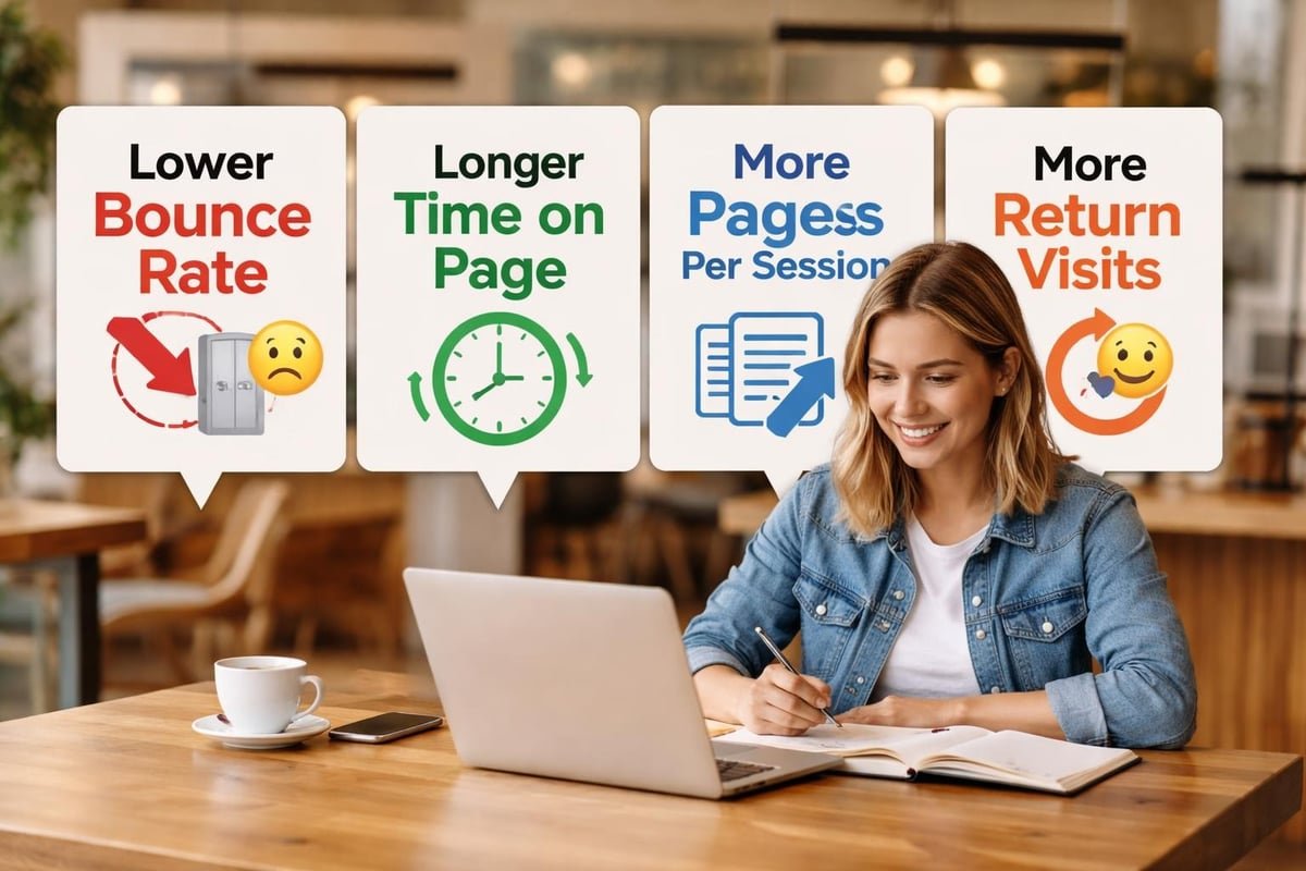 User engagement metrics