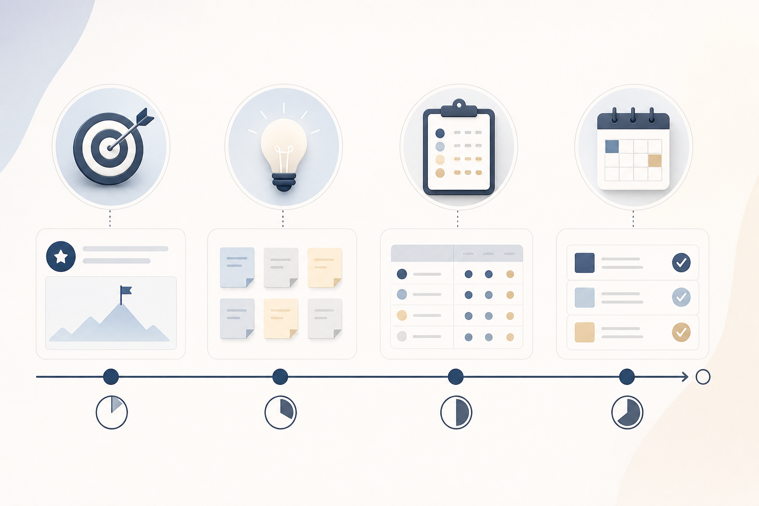 Thirty-minute workflow for selecting and scheduling content topics